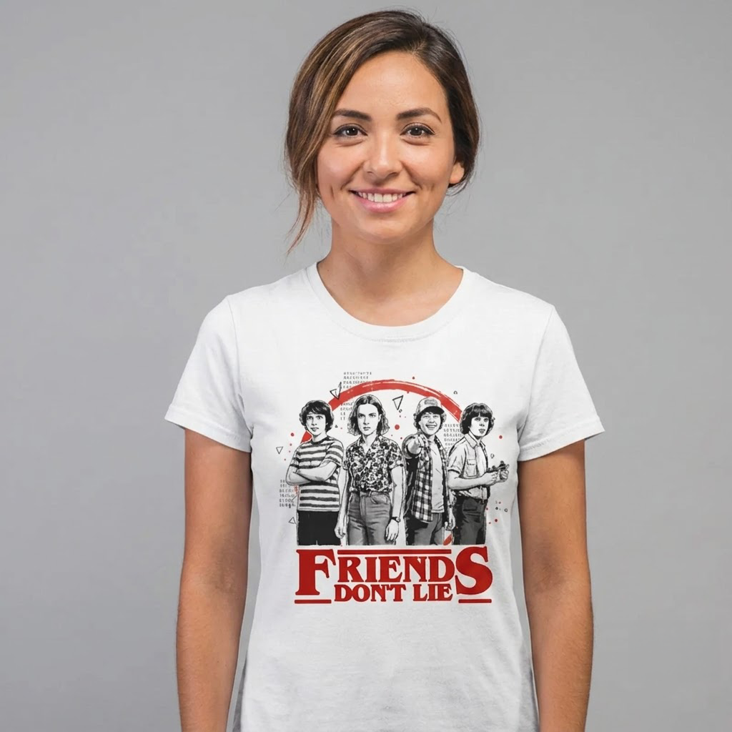 Friends Don't Lie – Stranger Things póló